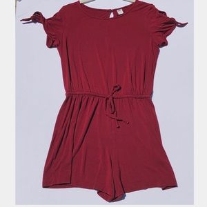 Maroon Romper from Old Navy